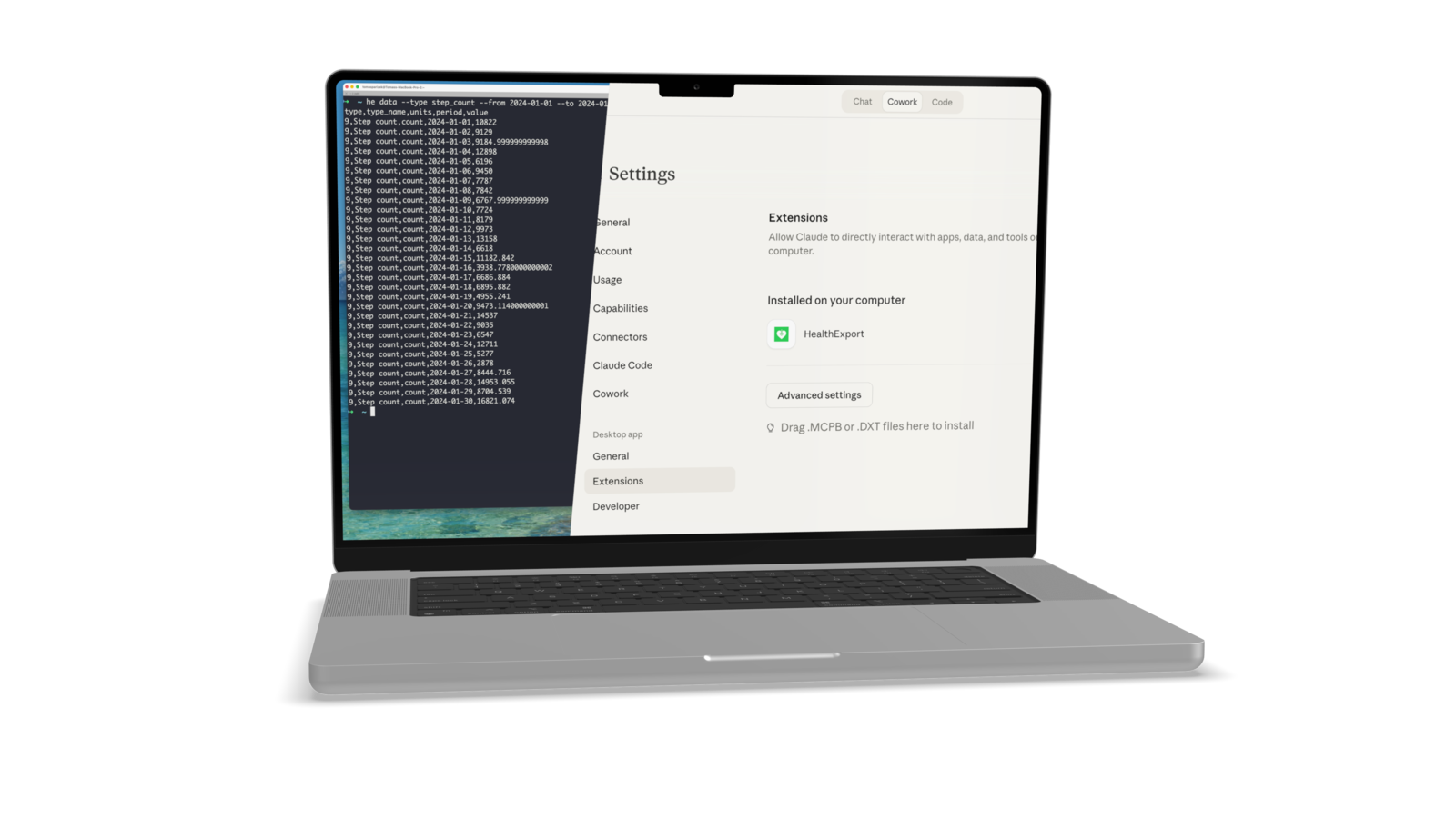 HealthExport Remote AI agent and CLI workflow
